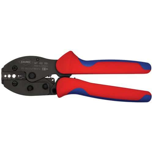 Pince à sertir PreciForce® Pour câbles RG58/174/188/316 - KNIPEX