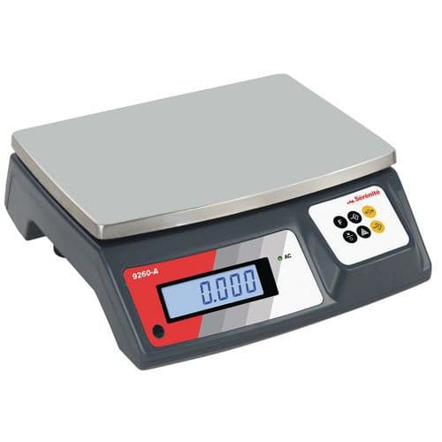 Balance compacte autonome haute précision 9260 - Portée 3 à 30 kg - B3C