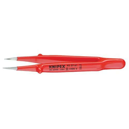 Brucelles de précision isolées 130 mm _ 92 27 61 - Knipex