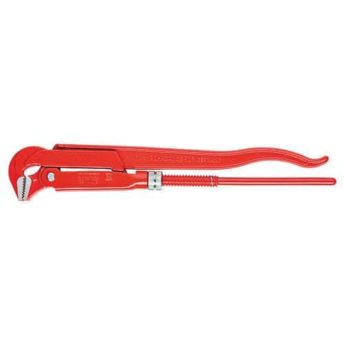 Clé serre-tubes 90° revêtement poudre, rouge 310 mm _ 83 10 010_Knipex