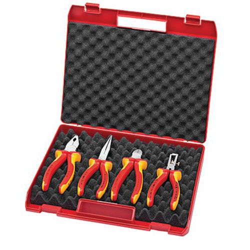 Coffret compact 4 outils avec outils VDE _ 00 20 15_Knipex