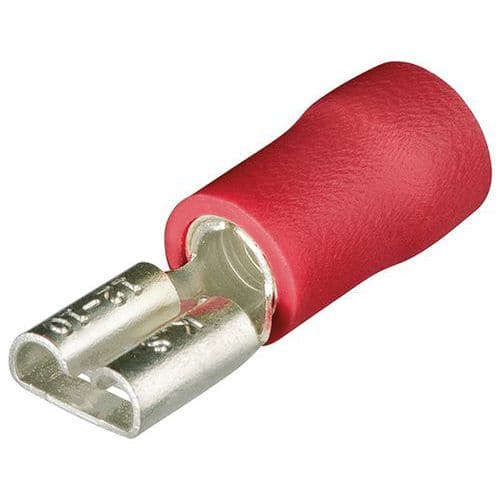 Cosse clip femelle isolée de câble 0.5-1.0mm² largeur 2.8mm² 97 99 001