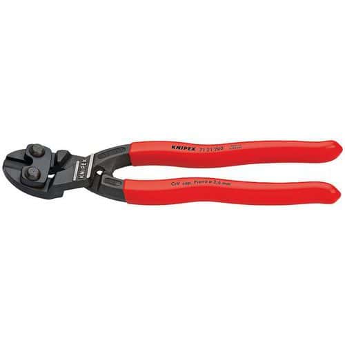 Coupe-boulon KNIPEX CoBolt® noire atramentisée 200 mm _ 71 21 200 SB