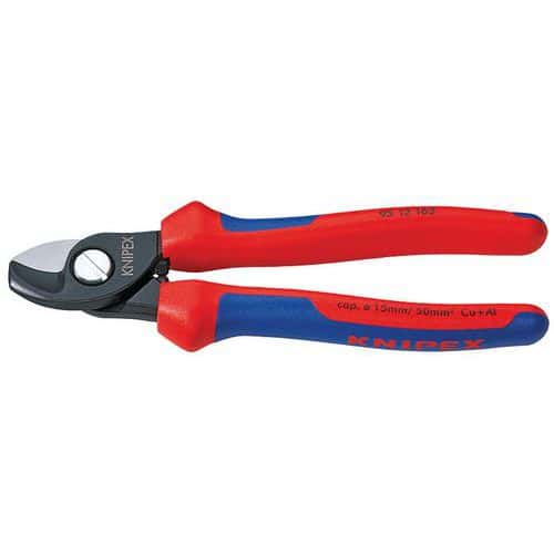 Coupe-câbles avec gaines bi-matière 165 mm _ 95 12 165_Knipex