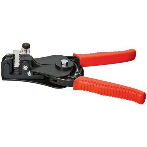 Pince à dénuder noire laquée 180 mm _ 12 11 180 EAN - Knipex