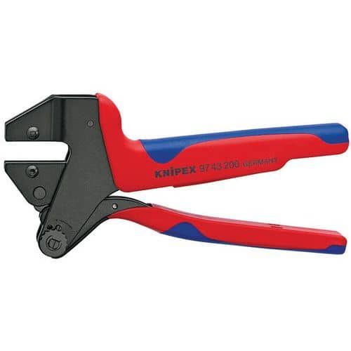 Pince à sertir universelle brunie 200 mm _ 97 43 200 A - Knipex