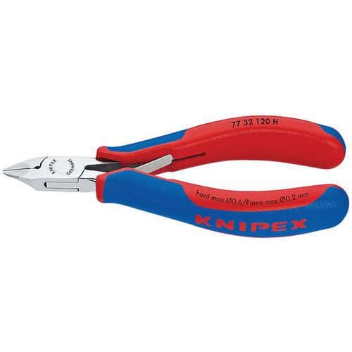 Pince coupante de côté pour l'électronique 120 mm _ 77 32 120 H-Knipex