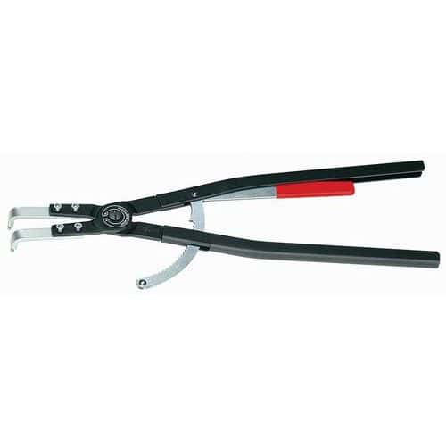 Pince pour circlips revêtement poudre, noir 600 mm _ 44 20 J61- Knipex