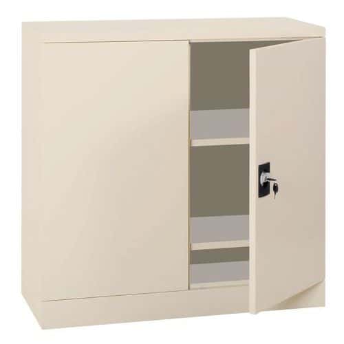 Armoire monobloc à portes battantes compacte - Hauteur 100 cm - Manutan Expert