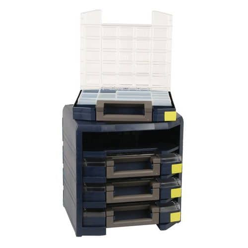 Caisson transportable HANDY Boxxser® - 4 mallettes