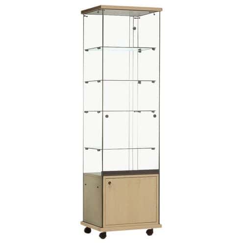 Vitrine Easy E5 - Avec armoire basse et éclairage LED