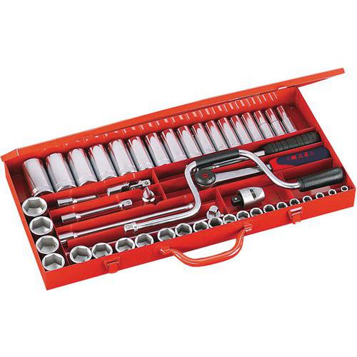 Coffret 1/2 de 49 outils en mm _ 75-SH49A