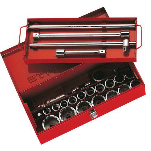 Coffret 3/4 22 outils en pouces