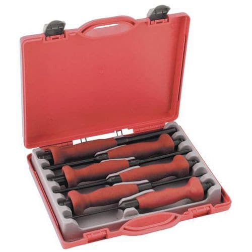 Coffret de 6 mini chasse-goupilles poignée  AIR-GRIP