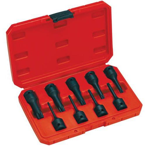 Coffret de douilles  tournevis 1/2 Torx® à chocs