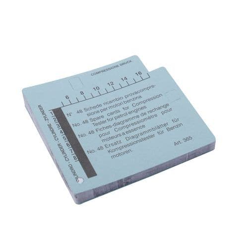 Fiches pour compressiomètre essence C-364D