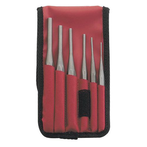 Trousse de 6 chasse-goupilles courts