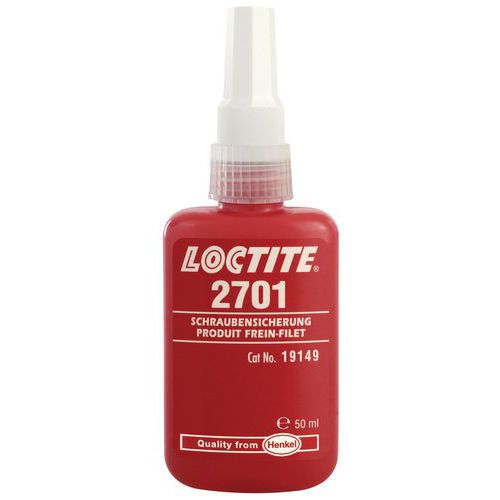 Freinfilet vert fluorescent 2701 Loctite - 50 ml