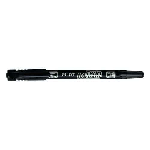 Marqueur permanent Twin Marker - 2 pointes exta-fine/fine