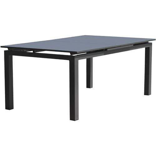 Table jardin Miami 240x100cm gris anthracite - DcbGarden