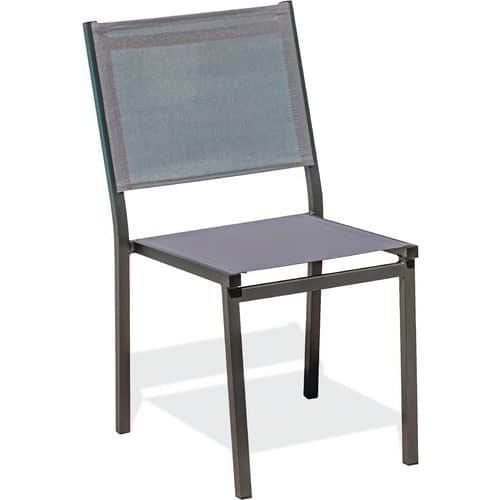 Chaise jardin Tolede empilable - DcbGarden