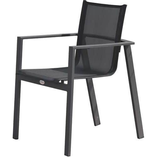 Fauteuil jardin empilable Miami - DcbGarden