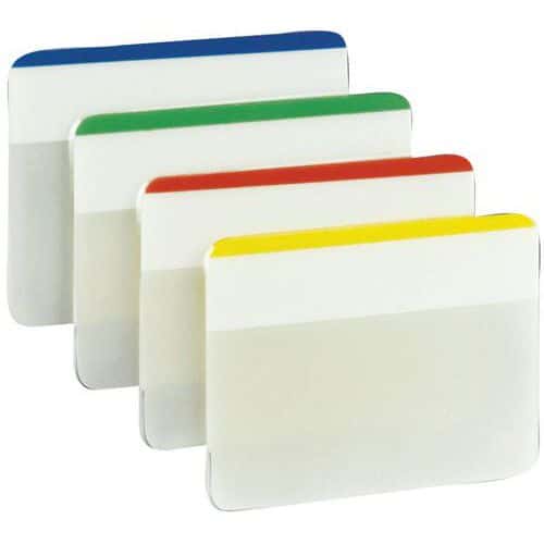 4 distributeurs Marque-pages Post-it® larges de classement