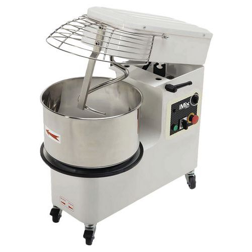 Pétrin à spirale, tête relevable, capacité 25kg, 2 vitesses- IMR252 Moretti Forni