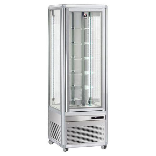 Vitrine verticale positive ventilée 350L,tablettes -SNELLE 350 Q Tecfrigo