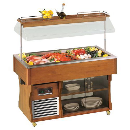 Desserte positive statique +1/0 C- GOURMET 6 M Tecfrigo