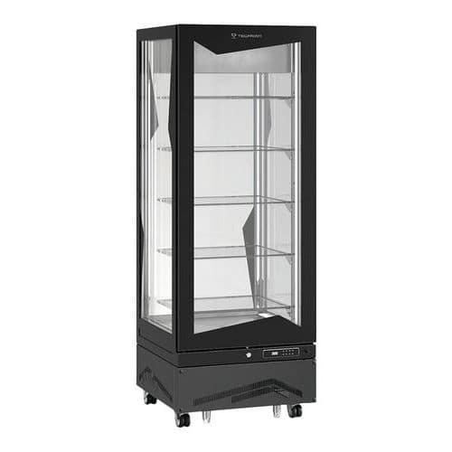 Vitrine verticale MARILYN, négative ventilée, 450-NV-INV L, tablettes