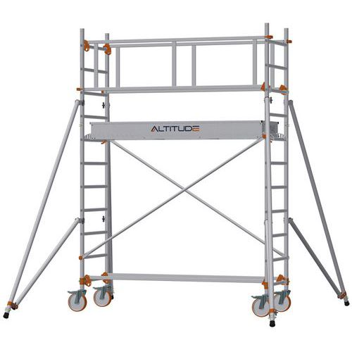 Échafaudage Altitude AL205 - Base standard - Garde-corps monoblocs - Duarib