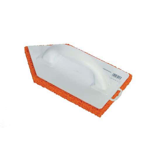 Frottoir monobloc pointu spongieux orange - Mondelin