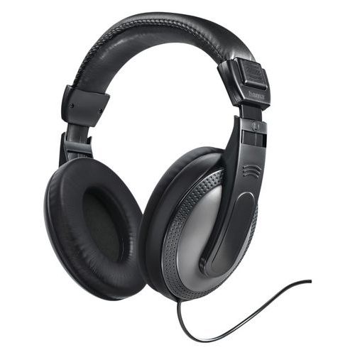 Casque Shell Circum-Aural noir - Hama