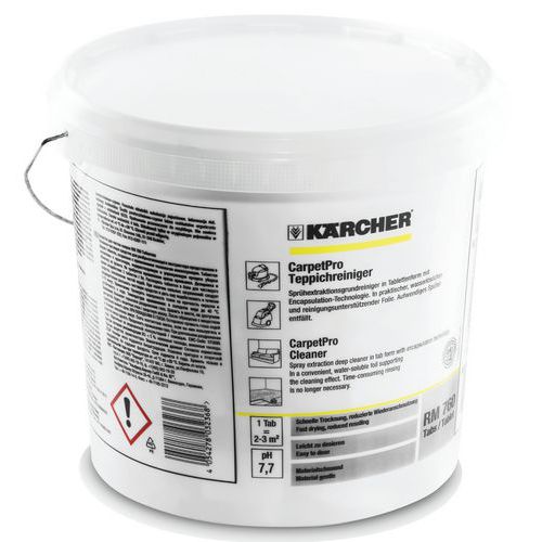 Nettoyant moquettes RM 760 CarpetPro en tablettes - Karcher