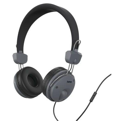 Casque Fun Supra-Aural micro noir - Hama