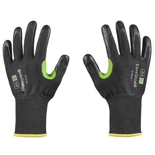 Gants anticoupure D CoreShield nitrile lisse 4X44D - Honeywell