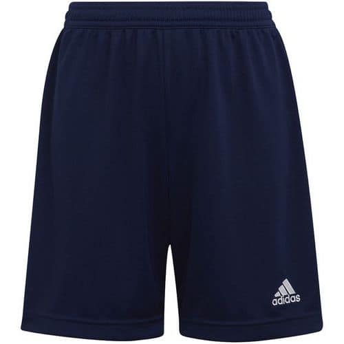 Short enfant - adidas - entrada 22 bleu marine