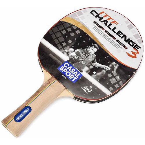 Raquette tennis de table - Casal Sport - Challenge 3 ITTF