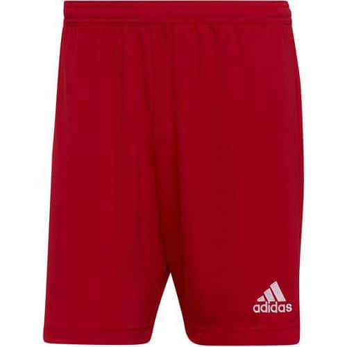 Short - adidas - entrada 22 rouge