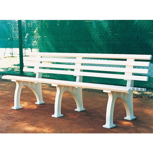 Banc tennis pour joueurs en résine