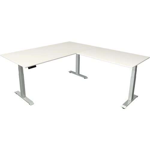 Bureau assis/debout Move 4 new, electrique, L200xP100, ajout 120x80cm