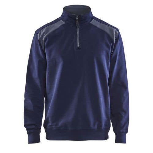 Sweatshirt 3353 marine/gris - Blaklader