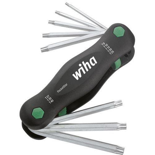 Clés Torx en étui pliable PocketStar - WIHA