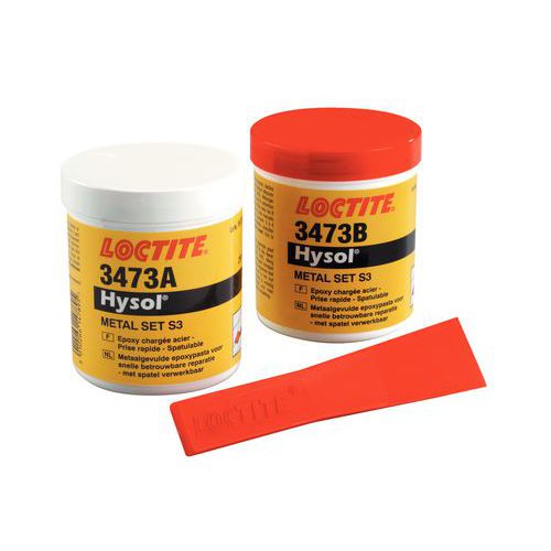 Résine époxy Loctite - Acier rapide Hysol 3473