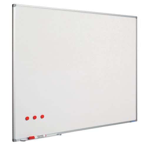 Tableau blanc magnétique mural - laqué - 300 x 120 cm