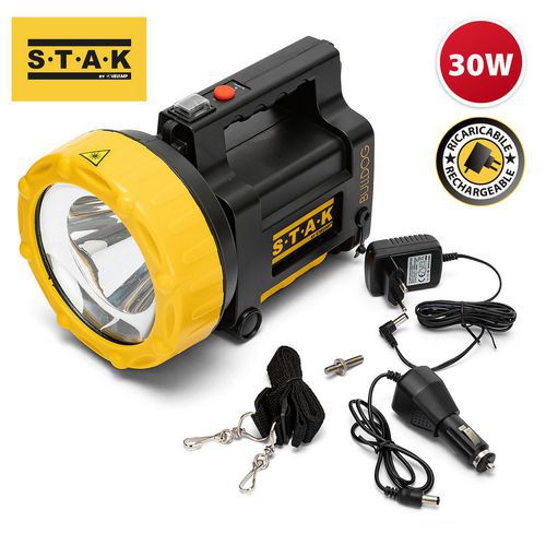 Projecteur rechargeable 30W BULLDOG - Stak