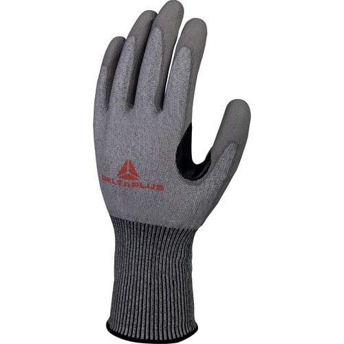 Gants tricot SOFTnocut® paume enduite PU et renfort VECUT42GN