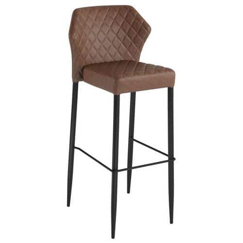 Tabouret empilable LOUIS simili cuir