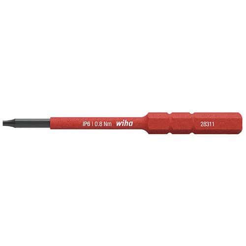 Embout slimBit electric isolé vis Torx - WIHA